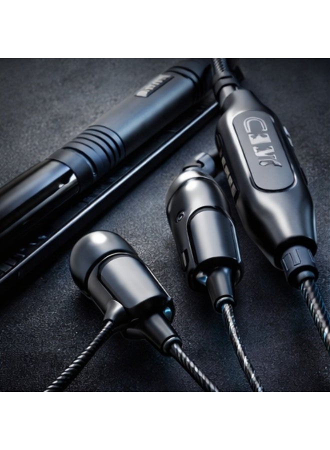 CLEF CL-36 USB Type-C Wired Earphones, Hi-Res Audio, Built-in Mic & Volume Control, In-Ear Stereo Headphones for Android - Image 2